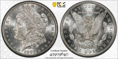 1883-CC $1 MS63