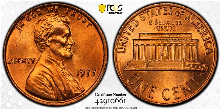 Cert 42910661 - Coin Image