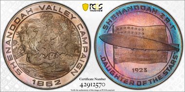 (1975-76) Medal Kaiser-651.1  200 Yrs. U.S.A.  Shenandoah Valley MS68