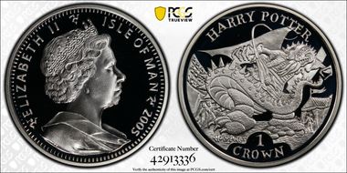 2005 Crown Hungarian Horn tail Ag PR69DCAM