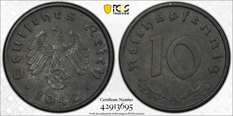 Cert 42913695 - Coin Image