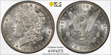 1896-O $1 MS61