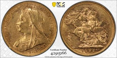 1895-M Sov S-3875 MS63