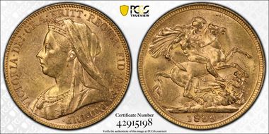 1899-M Sov S-3875 MS63