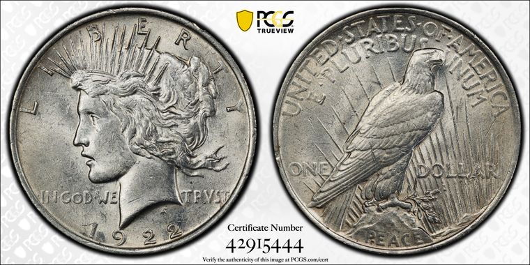 Cert 42915444 - Coin Image