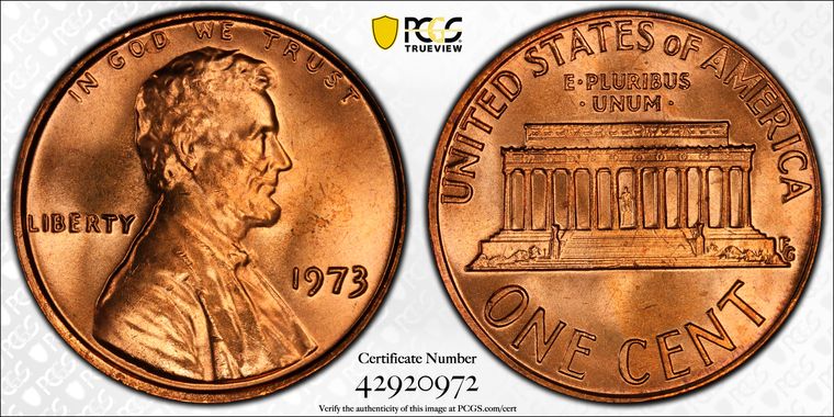 Cert 42920972 - Coin Image