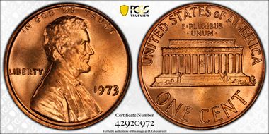1973 1C MS66RD