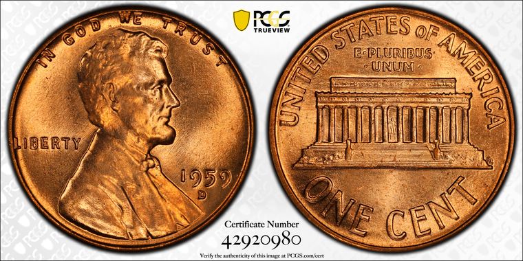 Cert 42920980 - Coin Image