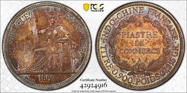 1887-A Piastre Lec-268 N1