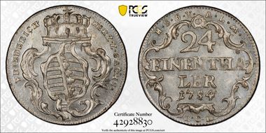 1754-LCK 1/24 Th MS64