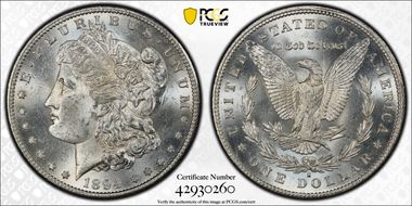 1894-S $1 MS62