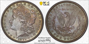 1879 $1 MS64