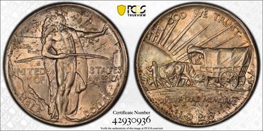 1926 50C Oregon MS65