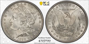 1898 $1 MS65