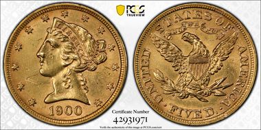 1900 $5 N1