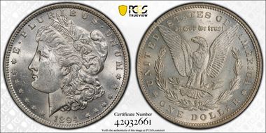1894 $1 MS62