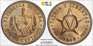 1946 5C KM-11.3 MS64