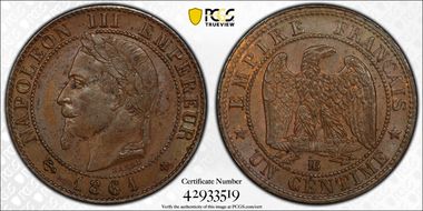 1861-BB 1C Gad-87 F-103 MS64BN