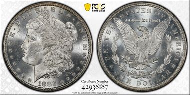 1883-CC $1 MS63