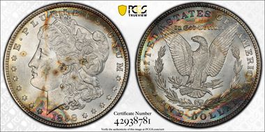 1898 $1 MS64