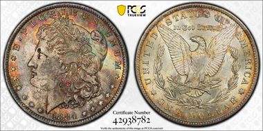 1884-O $1 MS64