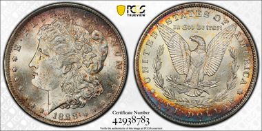 1888-O $1 MS63+