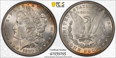 1880 $1 MS63