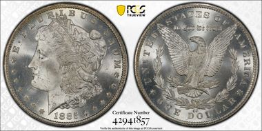 1885-CC $1 MS64+