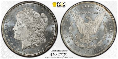1891-CC $1 MS63