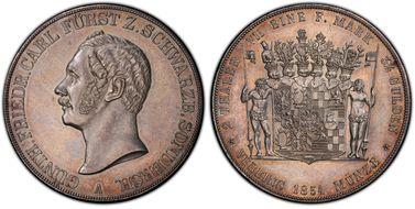 1854-A 2 Th KM-140 Dav-920 AU58