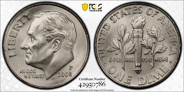 2008-P 10C Satin Finish SP68