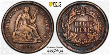 1864-S H10C VF30