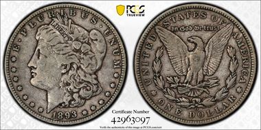 1893-O $1 F12