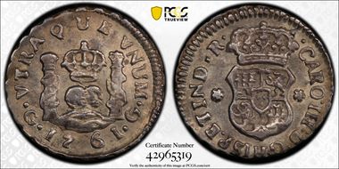 1761-G 1/2 R Calico-87 AU53