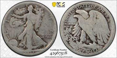 1917-D 50C Reverse AG3