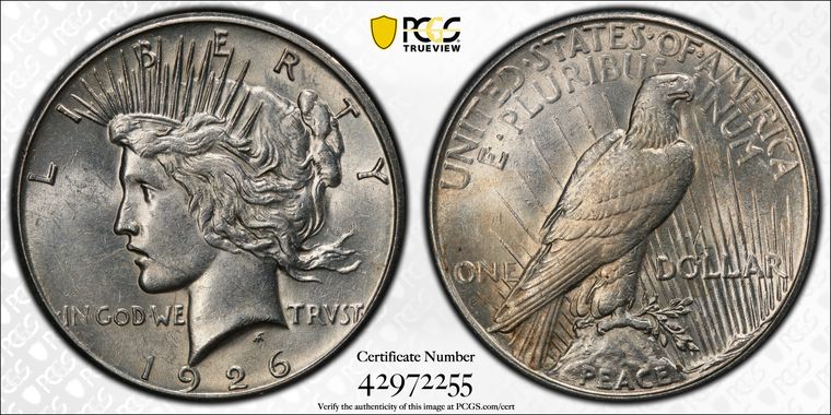 Cert 42972255 - Coin Image