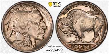 1913-S 5C Type 2 MS64