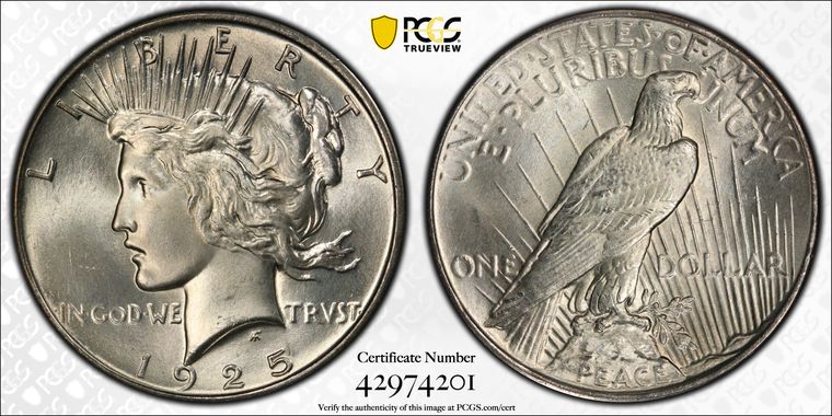 Cert 42974201 - Coin Image