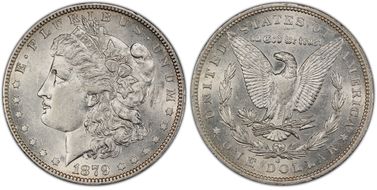 1879-O $1 AU55
