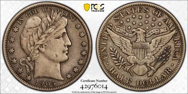 1905 50C VF35
