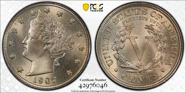 1907 5C MS65