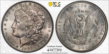1902-O $1 MS66
