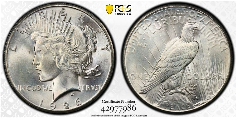 Cert 42977986 - Coin Image