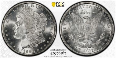 1880-S $1 MS66
