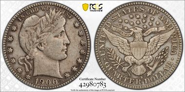 1900-S 25C VF30