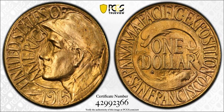 Cert 42992366 - Coin Image