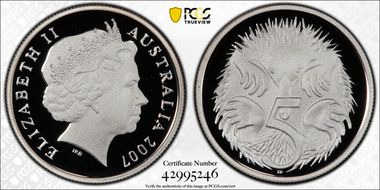 2007 5C Silver PR70DCAM