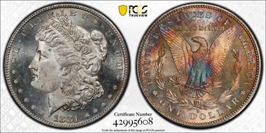 1881-S $1 MS64