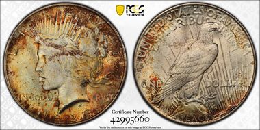 1925 $1 MS65+