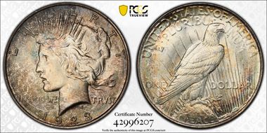 1923-D $1 MS65